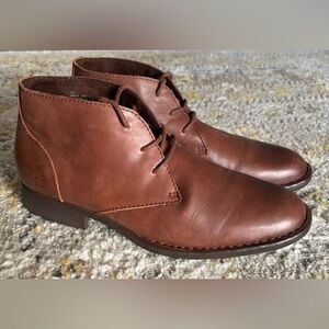 NWOT Men's Born McNeil Brown Leather Chukka Boots Size 11
